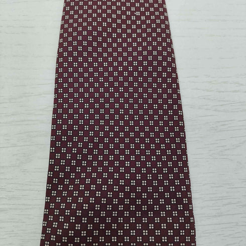 アルマーニコレツィオーニ ARMANI COLLEZIONI イタリア製 シルク100% 総柄 ネクタイ メンズ