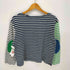 ビームスボーイ BEAMS BOY エルボーパッチ バスク ロングスリーブ カットソー レディース FREE