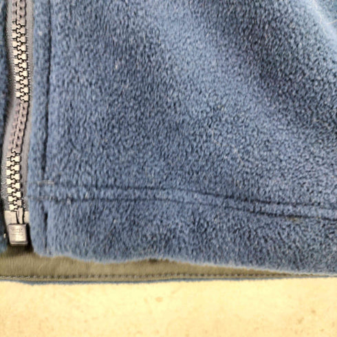エディーバウアー Eddie Bauer フリースジップベスト メンズ S