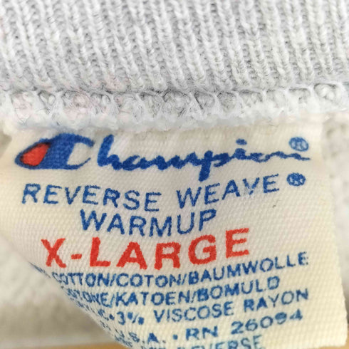 チャンピオン Champion 80s USA製 トリコタグ後期 REVERSE WEAVE リバースウィーブ スウェット カーディガン メンズ import:XL