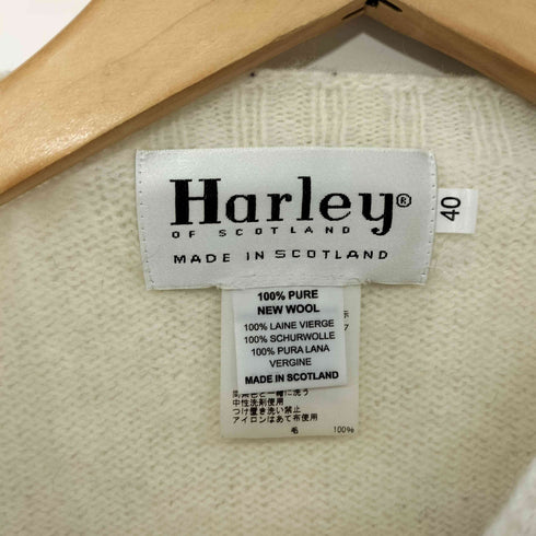 ハーレーオブスコットランド HARLEY OF SCOTLAND クルーネックプルオーバーチュニック レディース JPN:40