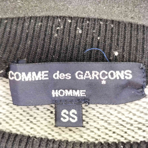 コムデギャルソンオム COMME des GARCONS HOMME 2017AW エルボーパッチ クルーネックスウェット メンズ JPN:XS