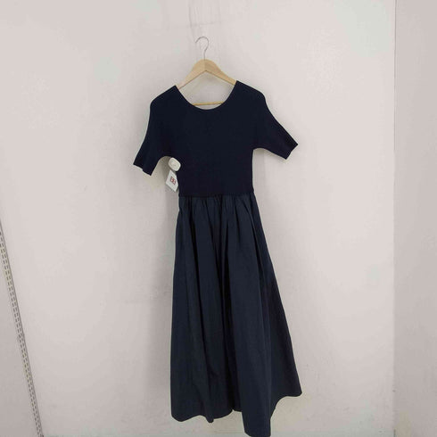 regleam ハーフスリーブ リブニットワンピース レディース JPN:M