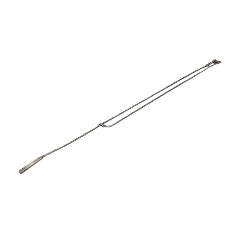 ヨンドシー 4℃ SILVER刻印デザインネックレス レディース