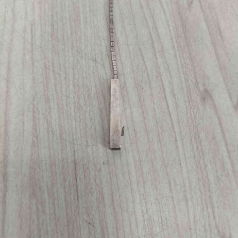 ヨンドシー 4℃ SILVER刻印デザインネックレス レディース