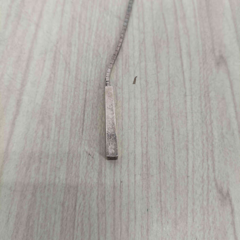 ヨンドシー 4℃ SILVER刻印デザインネックレス レディース