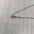 ヨンドシー 4℃ SILVER刻印デザインネックレス レディース
