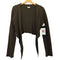 フォクシー FOXEY BOUTIQUE シルク混 ショート丈 襟付きカーディガン ボレロ レディース JPN:40
