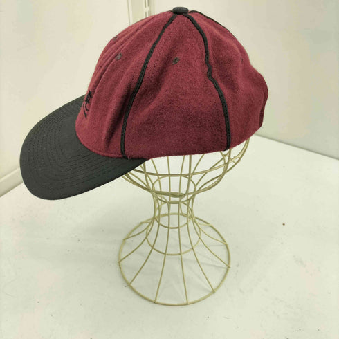 カンゴール KANGOL USA製 ロゴ 刺繍 バイカラー フェルト 6パネル キャップ メンズ ONE SIZE