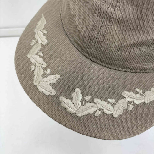 ロンハーマン Ron Herman USA製 リーフ 刺繍 スナップバック 6パネル キャップ メンズ