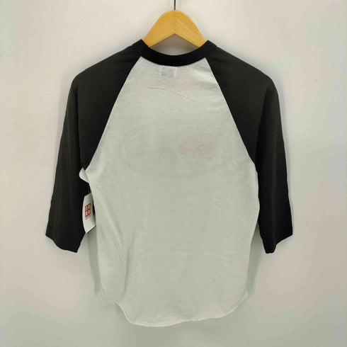 USA製 企業ロゴ フロント プリント ラグラン Tシャツ メンズ import:S