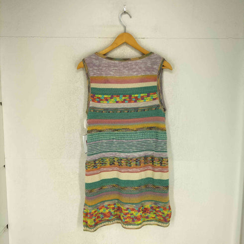 Sato Seni マルチカラー ニット ワンピース レディース 2