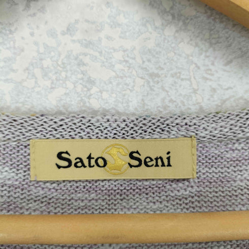 Sato Seni マルチカラー ニット ワンピース レディース 2