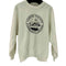 Wolf & Sons ボディ 80-90S USA製 LEHIGH COUNTY サークル プリント ラグラン スウェット トレーナー 裏起毛 メンズ import:XL