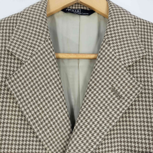 ポロバイラルフローレン Polo by RALPH LAUREN 千鳥格子 3B テーラードジャケット メンズ C94-W82-T175