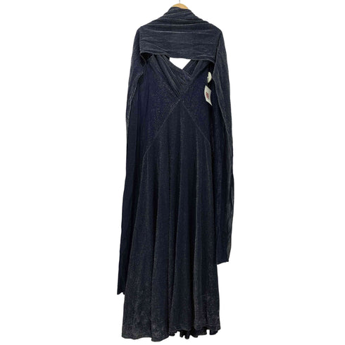 タダシショウジ TADASHI SHOJI ノースリーブ カシュクール ドレス ワンピース ラメ スカーフ レディース 06