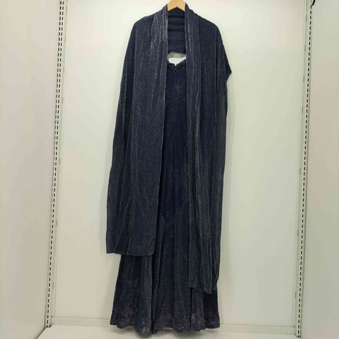 タダシショウジ TADASHI SHOJI ノースリーブ カシュクール ドレス ワンピース ラメ スカーフ レディース 06