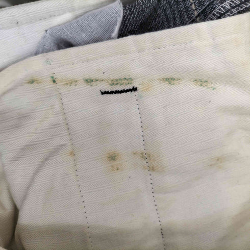 Eafins Brand チェック 1タック テーパード パンツ メンズ JPN:L