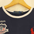 ポロラルフローレン POLO RALPH LAUREN ポニー刺繍 USA フロントライン トリムTシャツ メンズ import:L