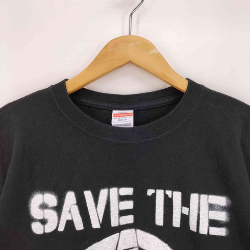 UNITED ATHLEボディ ハードコア バンドロゴプリント S/S Tシャツ メンズ JPN:L