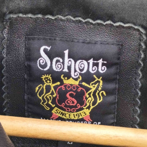 ショット Schott レザートラックジャケット メンズ import:L