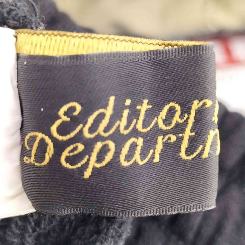Editorial Department フレイム ペイント スウェット ショーツ メンズ JPN:L