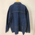 VINTAGE DON ロシア製 アウトステッチワーク デニム ジャケット カバーオール メンズ 3XL