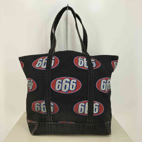 シュプリーム Supreme 17ss BLACK DENIM TOTE 666 メンズ