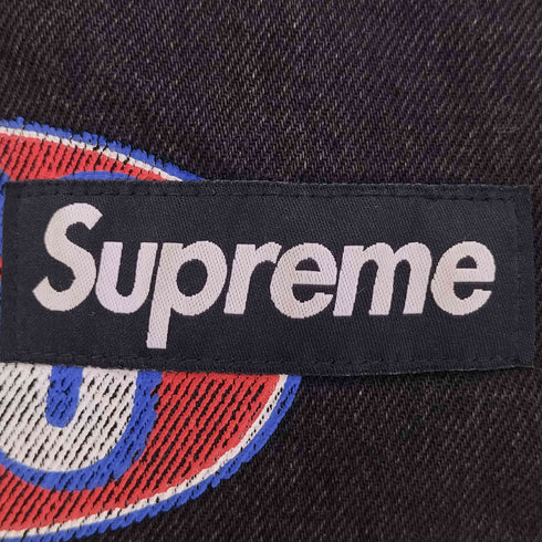 シュプリーム Supreme 17ss BLACK DENIM TOTE 666 メンズ
