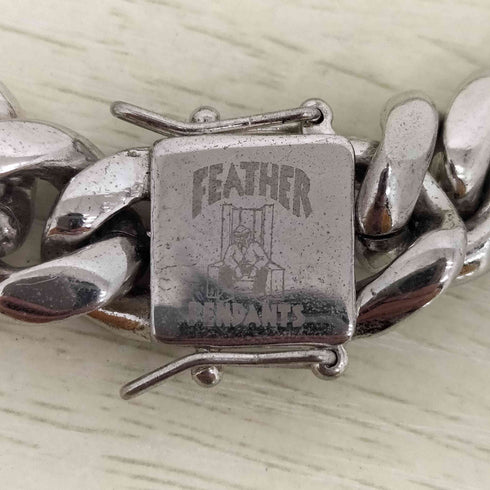FEATHER PENDANTS チェーン ネックレス メンズ