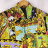 フィッチェ ficce L/S 総柄シルクシャツ レディース