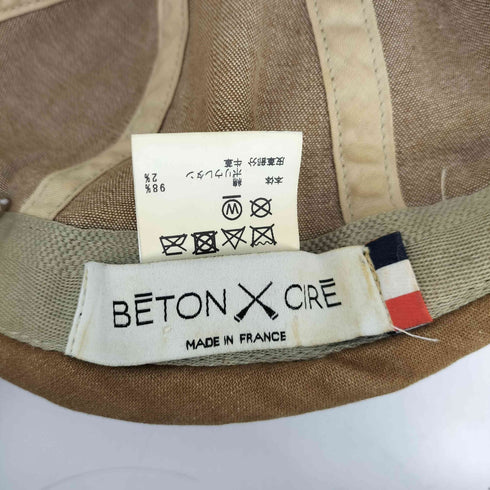 BETON CIRE ベトンシレ フランス製 フィッシャーマン ワーク キャップ ロール キャップ メンズ