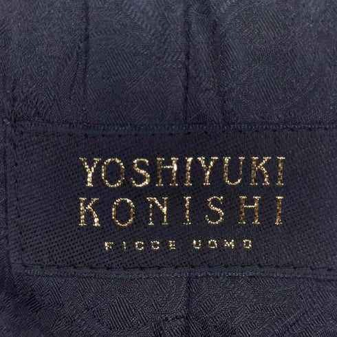 ヨシユキコニシ YOSHIYUKI KONISHI 総柄 シルクベスト メンズ