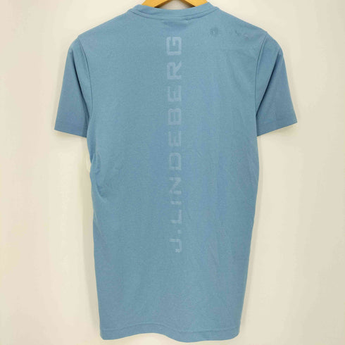 ジェイリンドバーグ J.LINDEBERG 刺繍ロゴ クルーネックカットソー メンズ S
