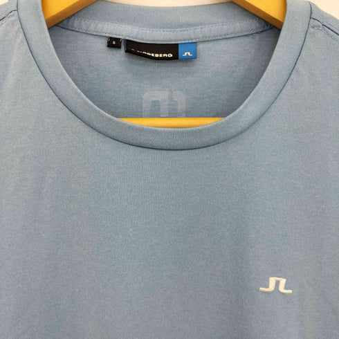ジェイリンドバーグ J.LINDEBERG 刺繍ロゴ クルーネックカットソー メンズ S