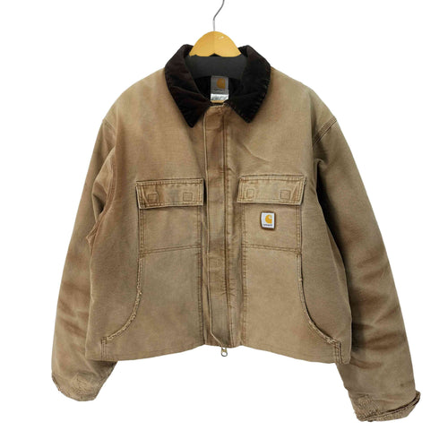 カーハート Carhartt TRADITIONAL COAT トラディショナル コート ダックジャケット 裏地キルティング リメイク メンズ import:XL
