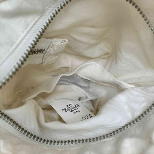 fluss フルス 23SS クロシェ ニット ショルダー バック レディース