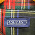 ランズエンド LANDS END 00s チェック ネルシャツ メンズ import:S