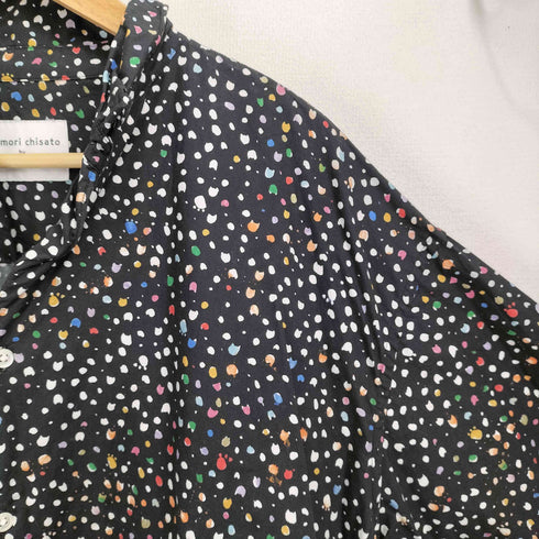 ツモリチサト TSUMORI CHISATO 猫ドット ロングシャツワンピース レディース FREE