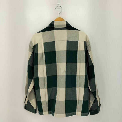 モンキータイム MONKEY TIME BLOCK CHECK CROPPED CPO シャツ メンズ JPN:M