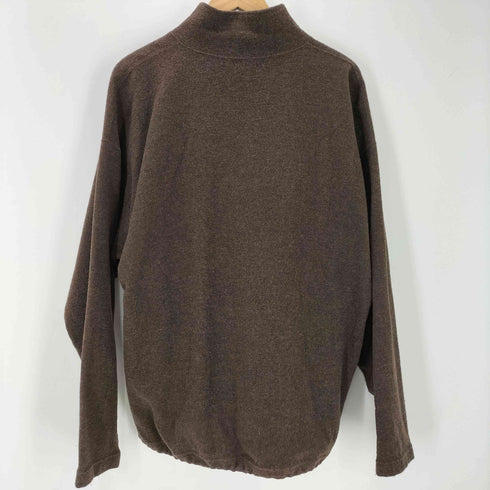 スティーブンアラン Steven Alan 23AW SA WL/FLCE HF/ZIP STND フリース ハーフジップ スタンドネック プルオーバー ニット セーター 裾ドローコード メンズ JPN:M