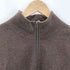 スティーブンアラン Steven Alan 23AW SA WL/FLCE HF/ZIP STND フリース ハーフジップ スタンドネック プルオーバー ニット セーター 裾ドローコード メンズ JPN:M