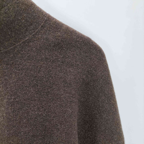 スティーブンアラン Steven Alan 23AW SA WL/FLCE HF/ZIP STND フリース ハーフジップ スタンドネック プルオーバー ニット セーター 裾ドローコード メンズ JPN:M