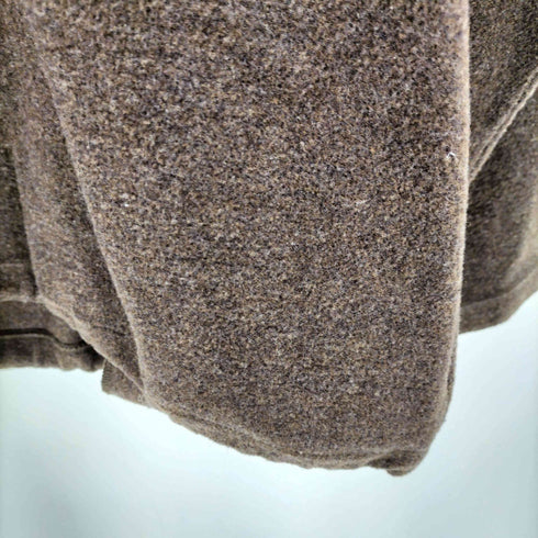 スティーブンアラン Steven Alan 23AW SA WL/FLCE HF/ZIP STND フリース ハーフジップ スタンドネック プルオーバー ニット セーター 裾ドローコード メンズ JPN:M