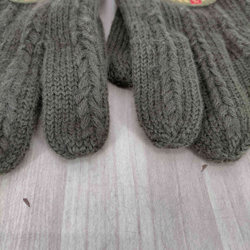 バーバリーズ BURBERRYS ケーブルニットグローブ メンズ