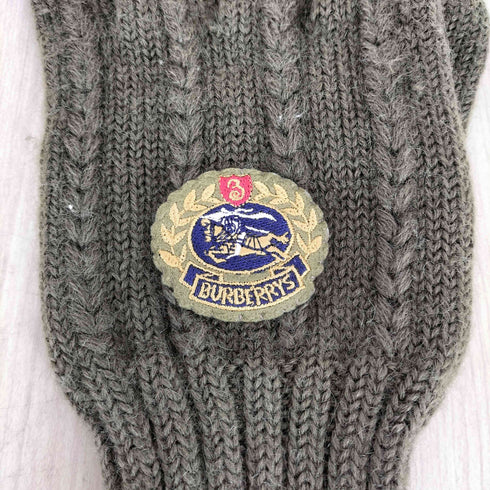 バーバリーズ BURBERRYS ケーブルニットグローブ メンズ