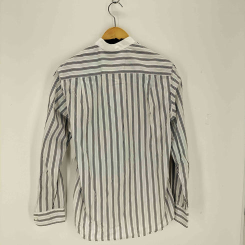 トゥモローランドピリグリム TOMORROWLAND PILGRIM コットン ストライプL/S バンドカラーシャツ メンズ JPN:S