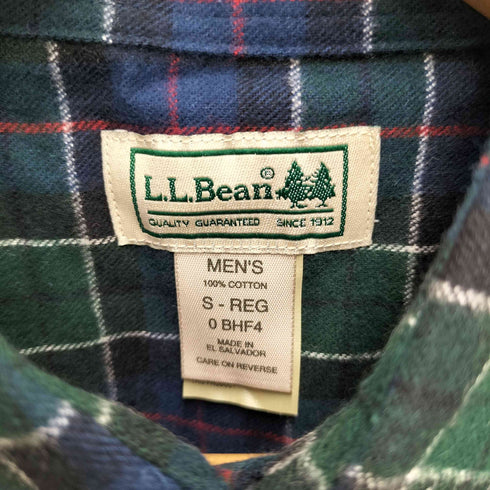 エルエルビーン L.L.Bean チェックネルシャツ メンズ S