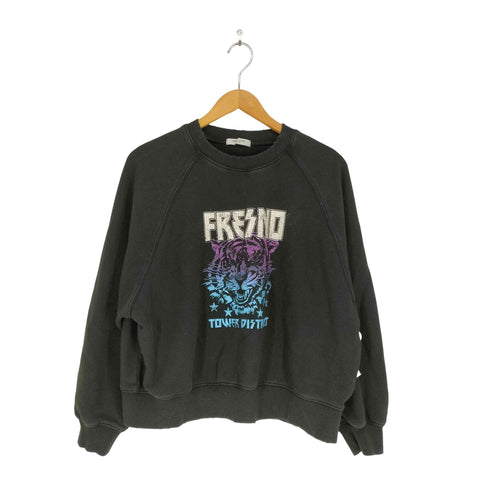フリークスストア FREAKS STORE FRESNO フロントプリントクルーネックスウェット レディース FREE