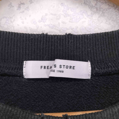 フリークスストア FREAKS STORE FRESNO フロントプリントクルーネックスウェット レディース FREE